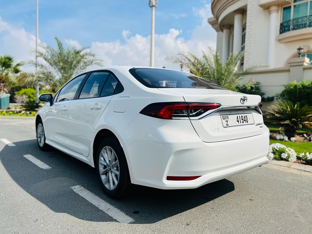 Rent Corolla Hybrid 2024 in Dubai