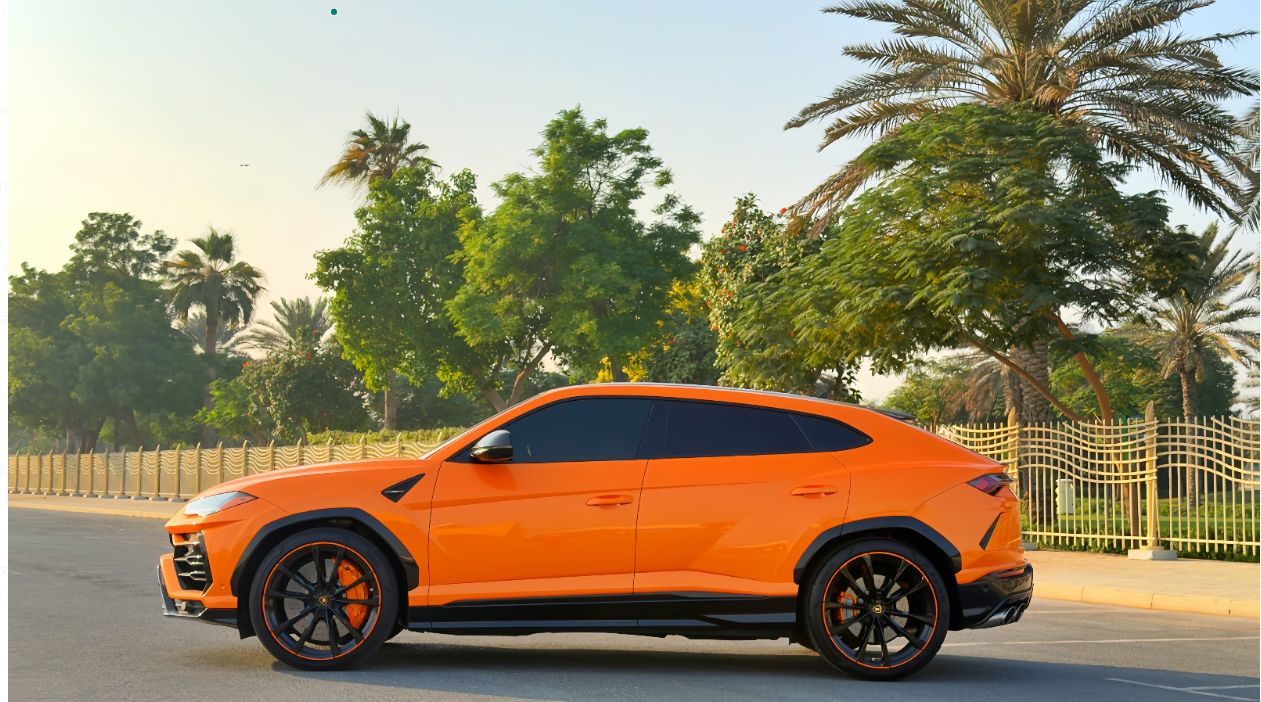 Rent Urus 2021 in Dubai